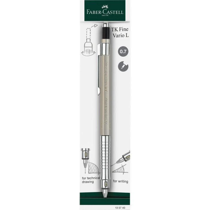 Карандаш механический Faber-Castell TK-Fine VARIO L Champagne Gold, диаметр 0,7 мм (32589)