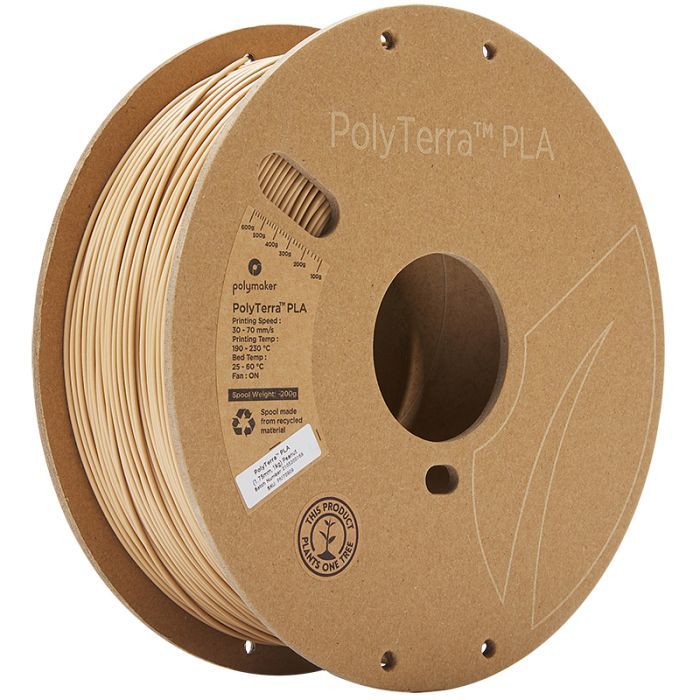 Пластик для 3D-принтера Polymaker PLA PolyTerra 1,75mm 1kg PEANUT (PM70909)