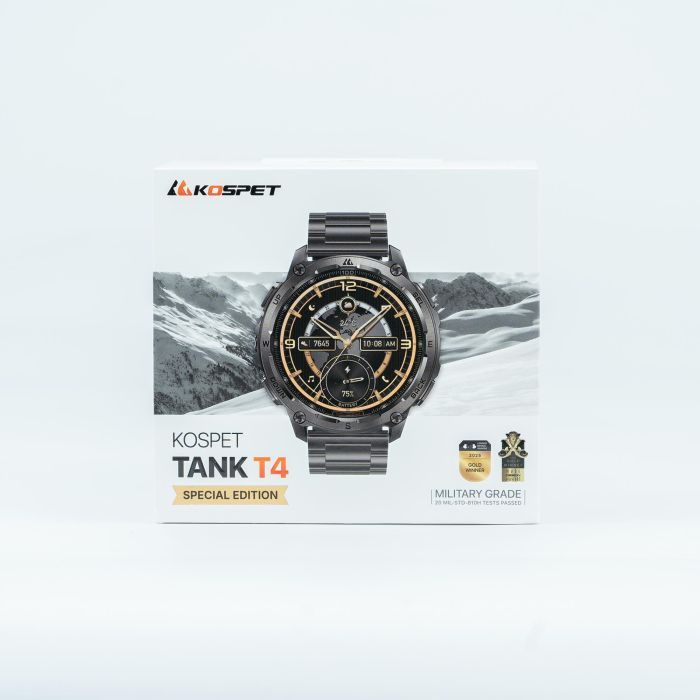 Смарт-годинник KOSPET TANK T4SE GOLD (6978602500621) зображення 7