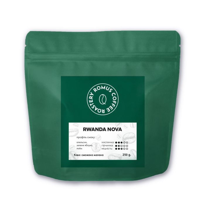 Кофе Romus Coffee Roastery Rwanda Nova молотый 250 г (961324)