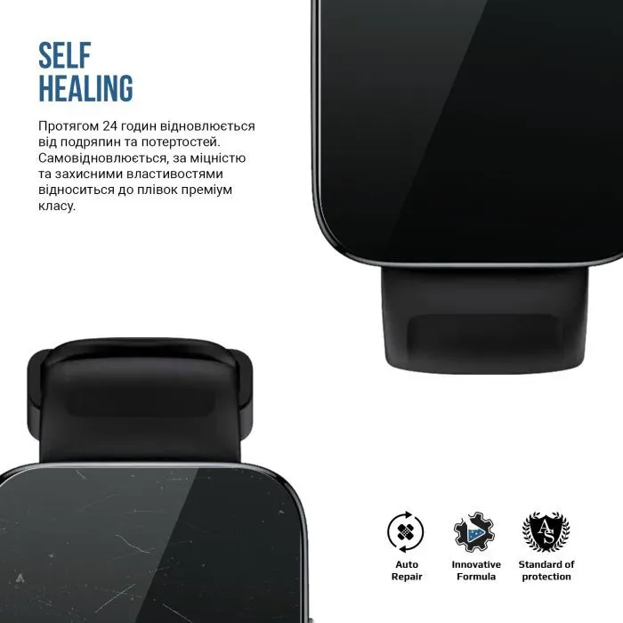 Пленка защитная Armorstandart Matte hydrogel Realme Watch 3 Pro 6 pcs (ARM92084) изображение 3