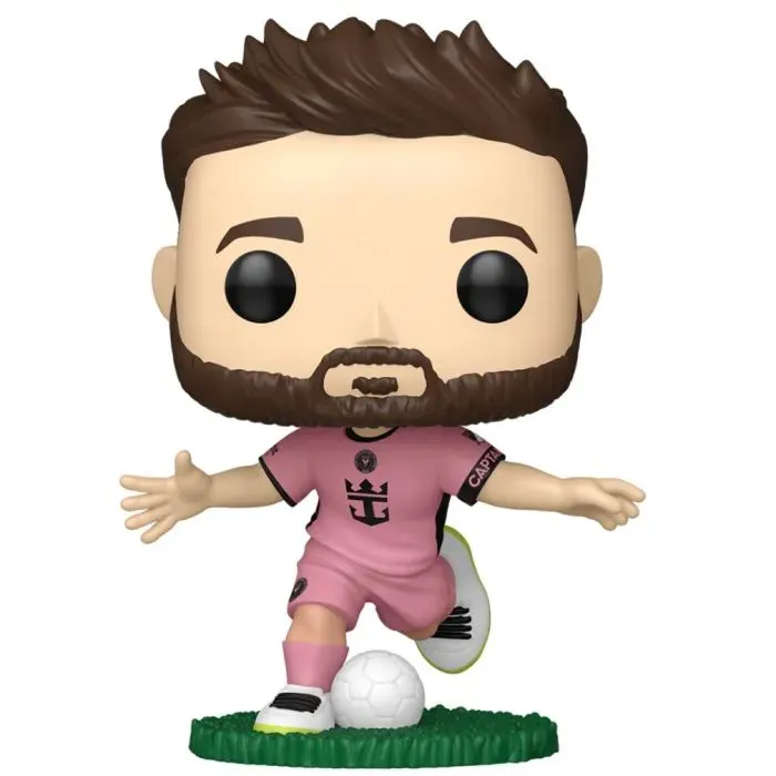 Фигурка Funko Pop серии Футбол: Интер Майами - Лионель Месси (розовая форма) (94697)