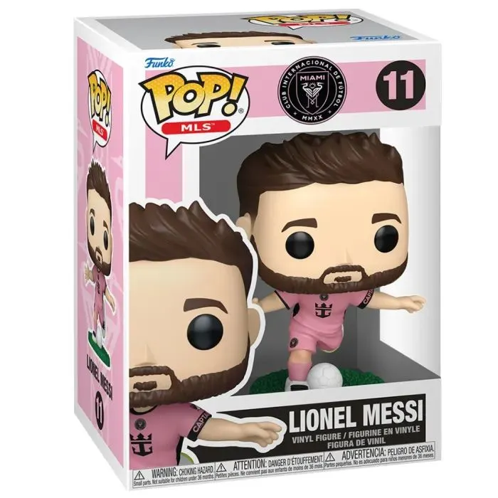 Фигурка Funko Pop серии Футбол: Интер Майами - Лионель Месси (розовая форма) (94697) изображение 2