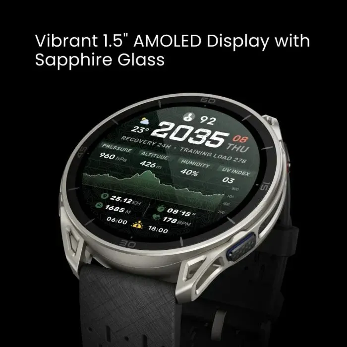 Смарт-годинник Amazfit Cheetah 2 Ultra Титан Titanium W2441GL1N (1199293) зображення 10