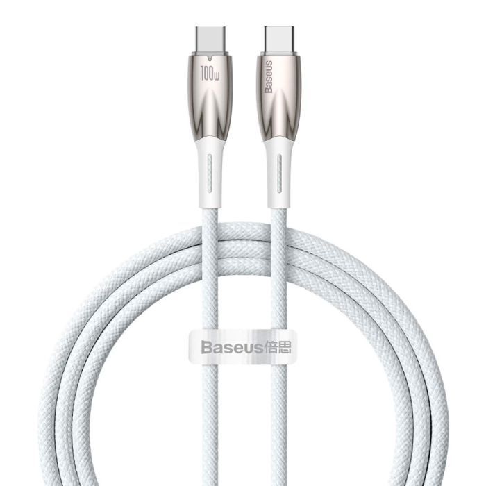 Дата кабель USB-C to USB-C 1.0m 100W black Baseus (CADH000701)