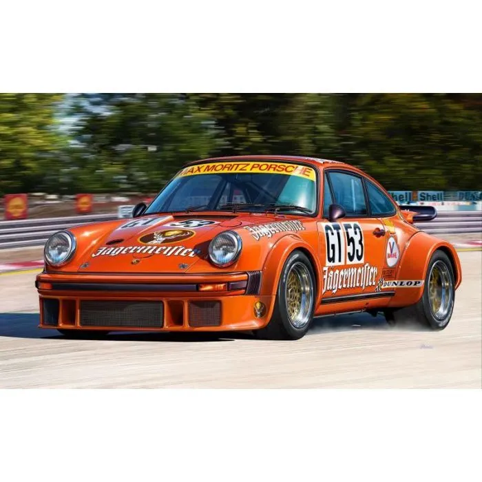 Сборная модель Revell модель автомобиль Porsche 934 RSR "Jägermeister", уровень 3, 1:24 (RVL-07031) изображение 10