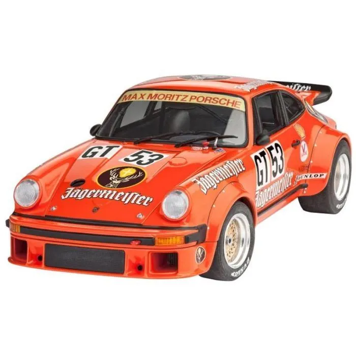 Сборная модель Revell модель автомобиль Porsche 934 RSR "Jägermeister", уровень 3, 1:24 (RVL-07031) изображение 2