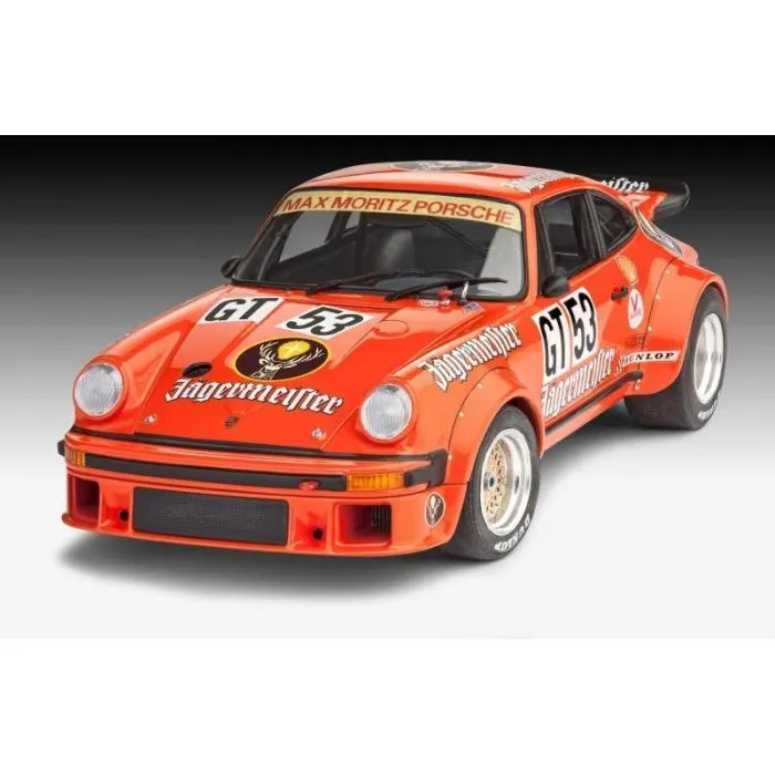 Сборная модель Revell модель автомобиль Porsche 934 RSR "Jägermeister", уровень 3, 1:24 (RVL-07031) изображение 9