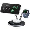 Зарядное устройство Anker Wireless 3-in-1 MagGo 25W AirCool Dock Stand black (B25X7G11)