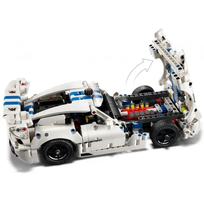 Конструктор LEGO Technic Спортивный автомобиль Dodge Viper GTS-R (42234) изображение 7