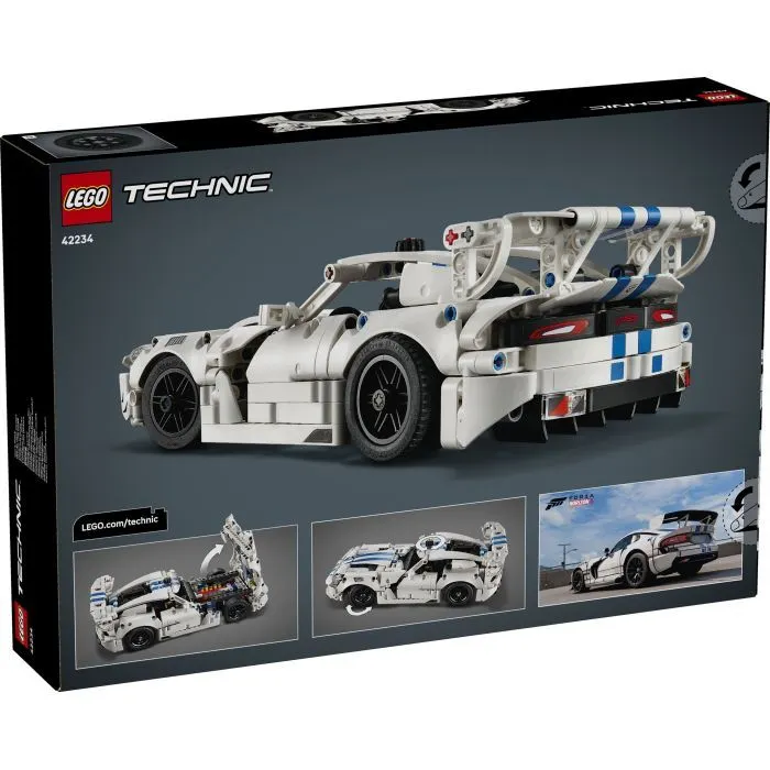 Конструктор LEGO Technic Спортивный автомобиль Dodge Viper GTS-R (42234) изображение 8