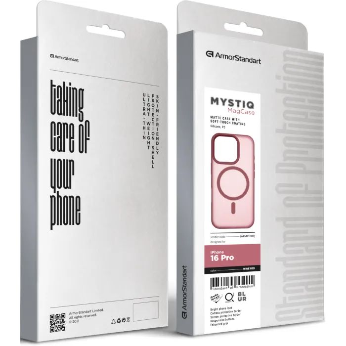 Чехол для мобильного телефона Armorstandart Mystiq MagCase Apple iPhone 16 Pro Blue (ARM91579) изображение 3