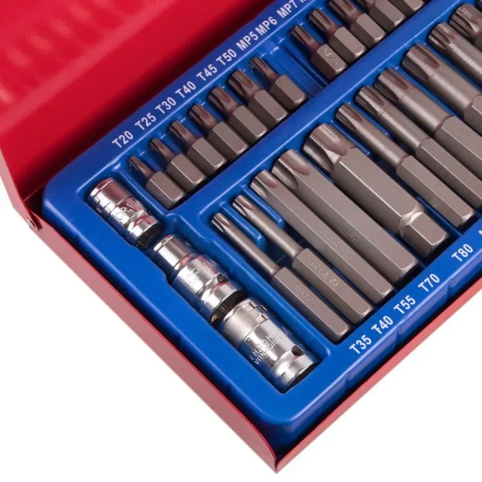 Набор бит Alloid шестигранная, SPLINE, TORX, 41шт. (НБ-3841) изображение 3