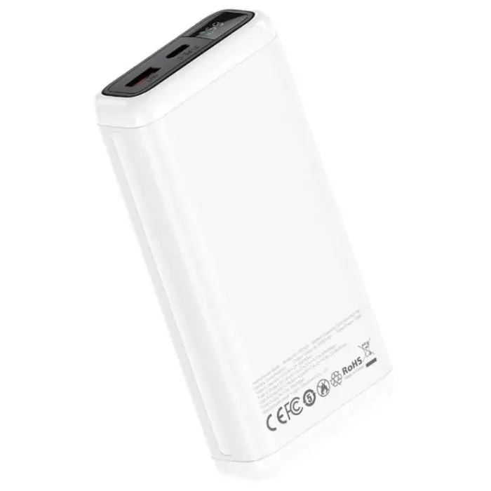 Батарея универсальная XO 20000mAh, 22.5W, white (XO-PB309-WH) изображение 2