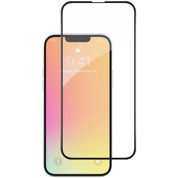 Стекло защитное ACCLAB Full Glue Apple iPhone 13 Black (1283126515392) изображение 2