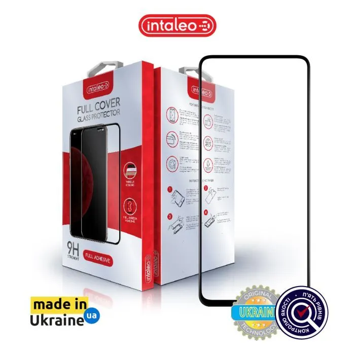 Скло захисне Intaleo Full Glue Realme 9i Black (1283126531187) зображення 2