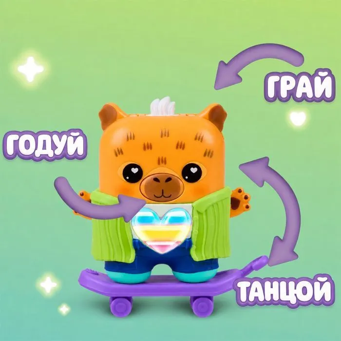 Интерактивная игрушка Nanomals Капибара (G2668) изображение 3