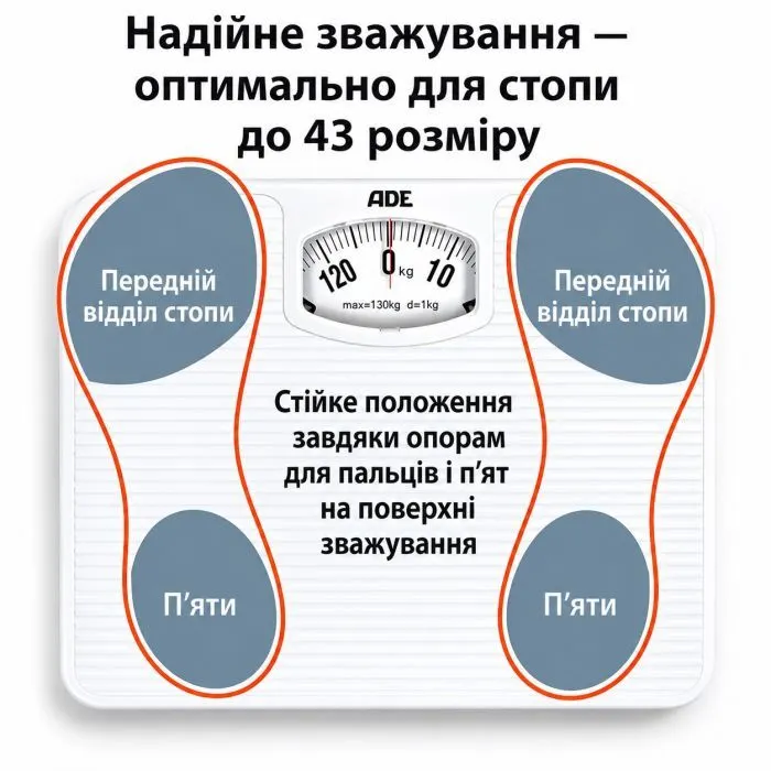 Ваги підлогові АDЕ Nina BM 707 зображення 4