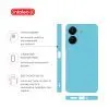 Чохол до мобільного телефона Intaleo Silicone Xiaomi Redmi 13C 4G Light Blue (1283126600739) зображення 4