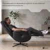 Офісне крісло Qlab RC300B Black (RC300B) зображення 12