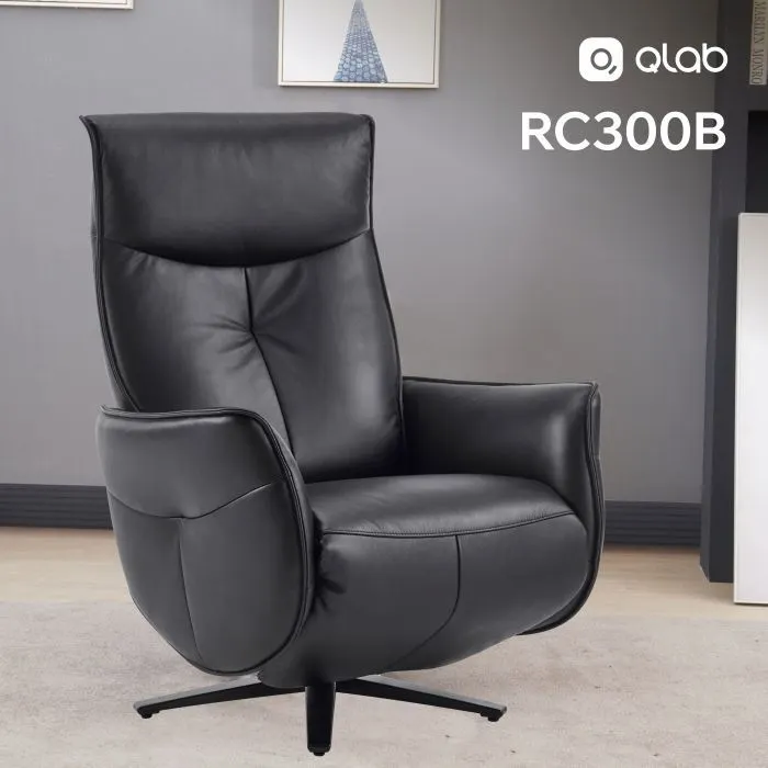 Офісне крісло Qlab RC300B Black (RC300B) зображення 7