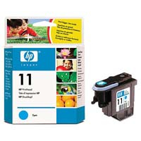 Печатающая головка HP №11 Cyan (DesignJ10ps/ 500/ 800) (C4811A)
