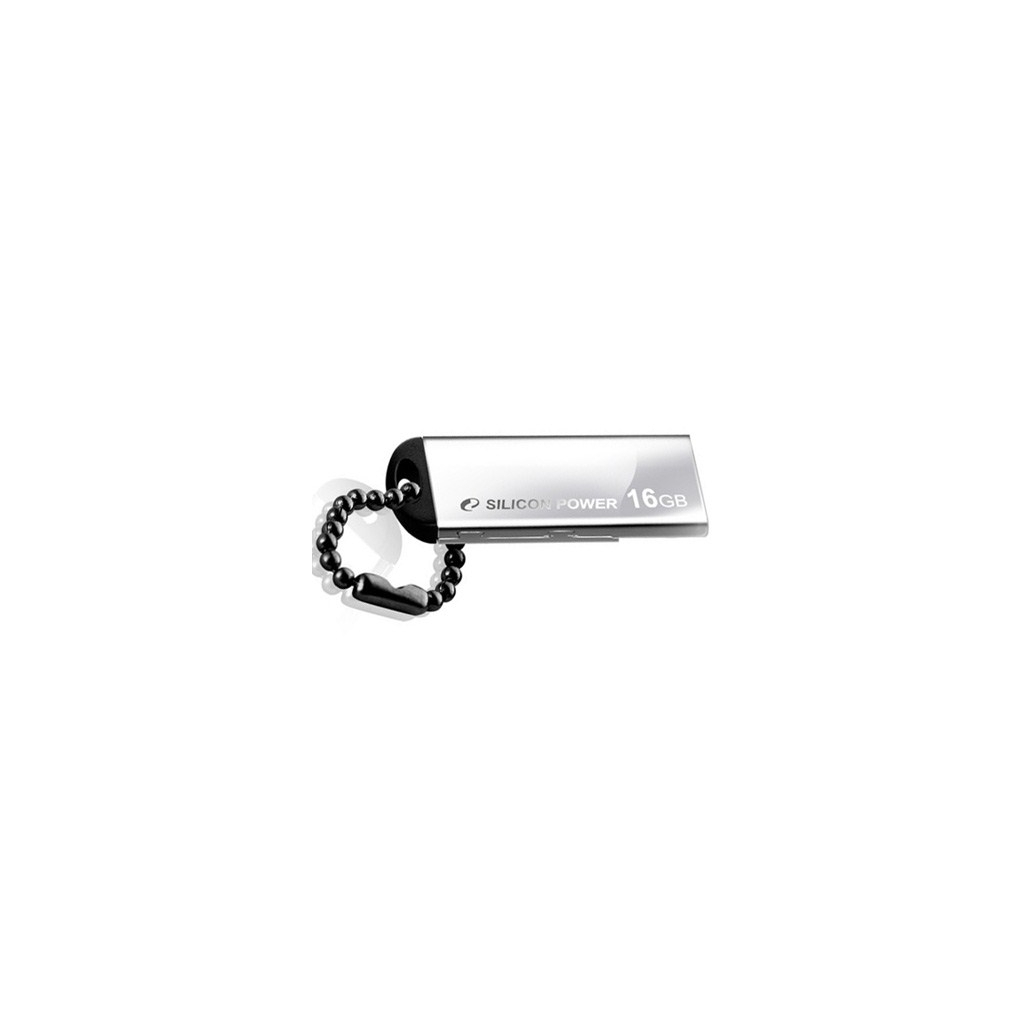 USB флеш накопичувач Silicon Power 16Gb Touch 830 silver (SP016GBUF2830V1S / SP016GBUF2830V3S)