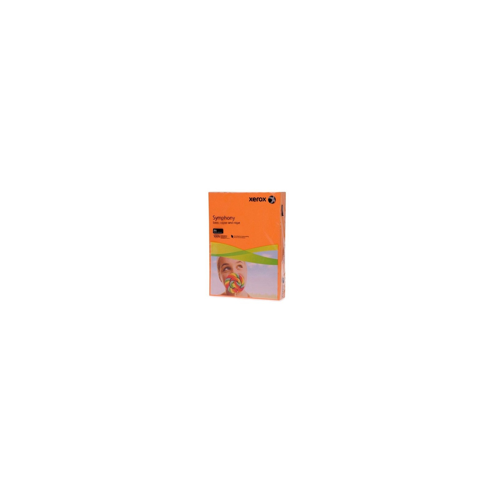 Бумага Xerox A4 SYMPHONY Intensive Dark Orange (003R94276)