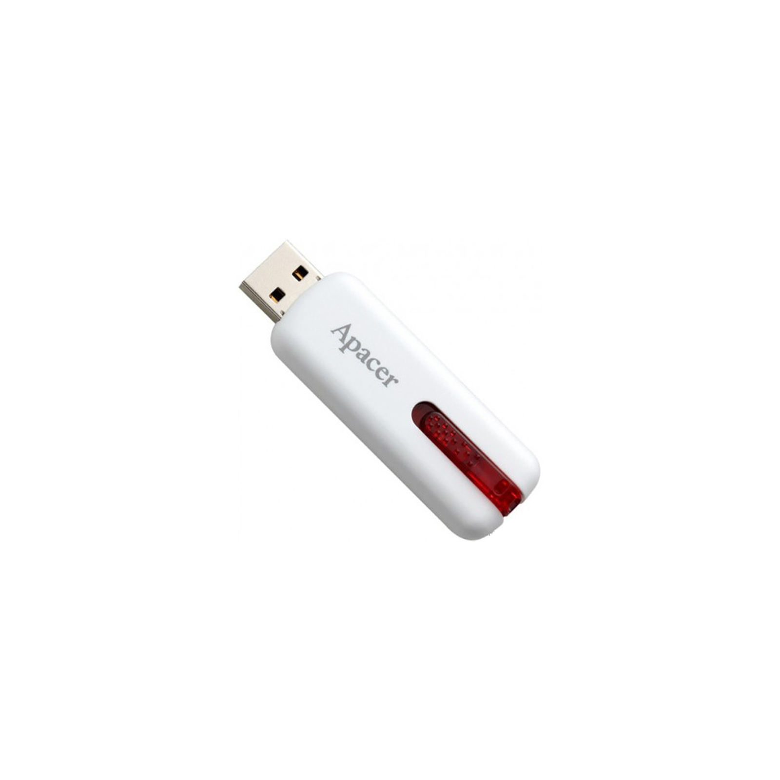 USB флеш накопичувач Apacer 64GB AH326 White RP USB2.0 (AP64GAH326W-1) зображення 5