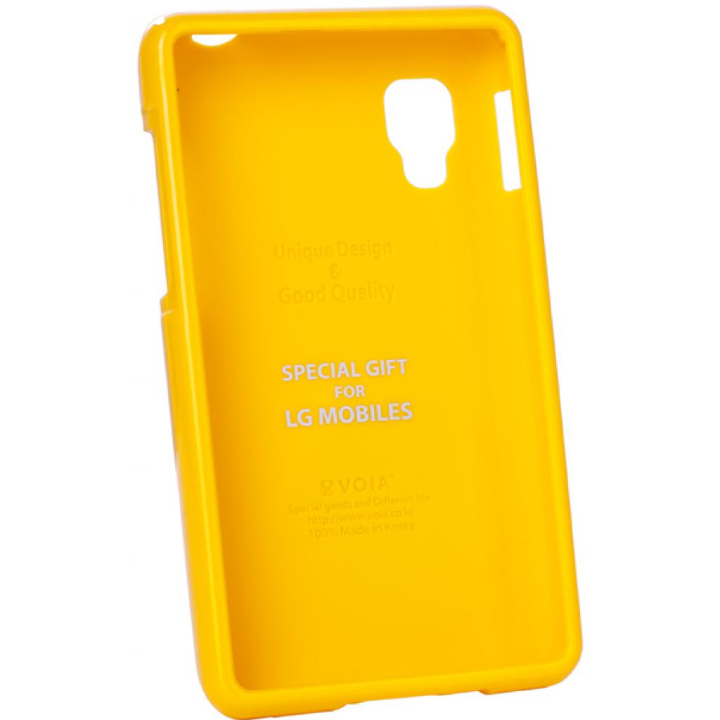 Чохол до мобільного телефона Voia для LG E440 Optimus L4II /Jelly/Yellow (6068182)