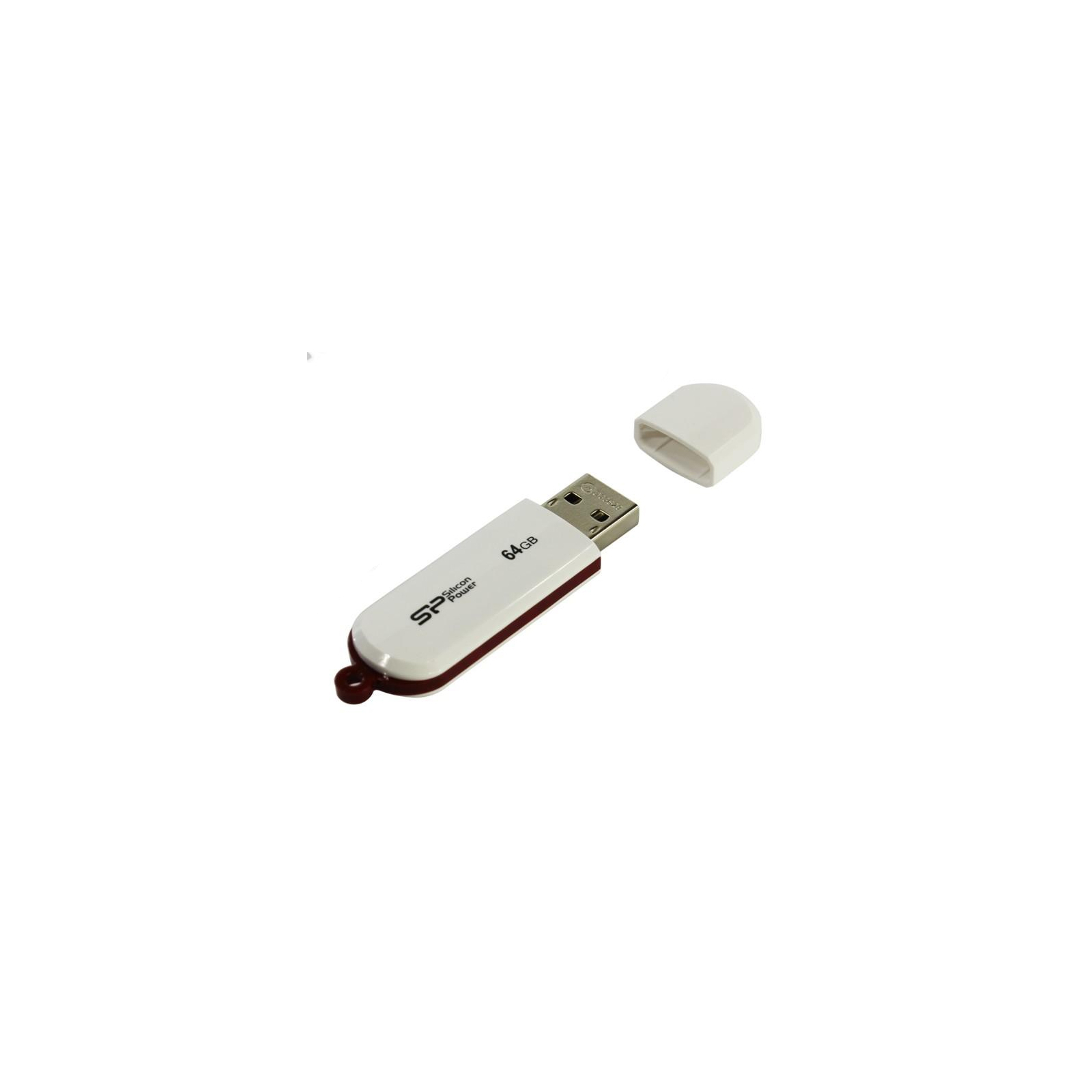 USB флеш накопитель Silicon Power 64GB Luxmini 320 USB 2.0 (SP064GBUF2320V1W) изображение 2