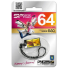 USB флеш накопитель Silicon Power 64GB Touch 850 Amber (SP064GBUF2850V1A) изображение 5