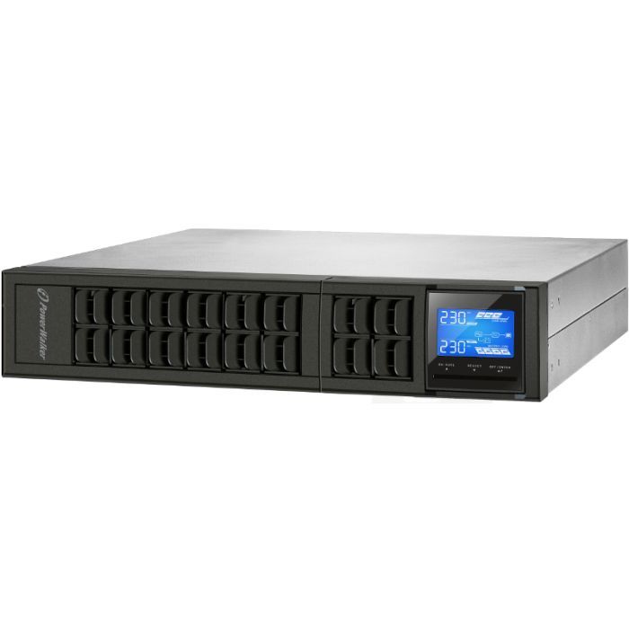 Источник бесперебойного питания PowerWalker VFI 2000 CRM LCD Rack/Tower (10122001) изображение 3