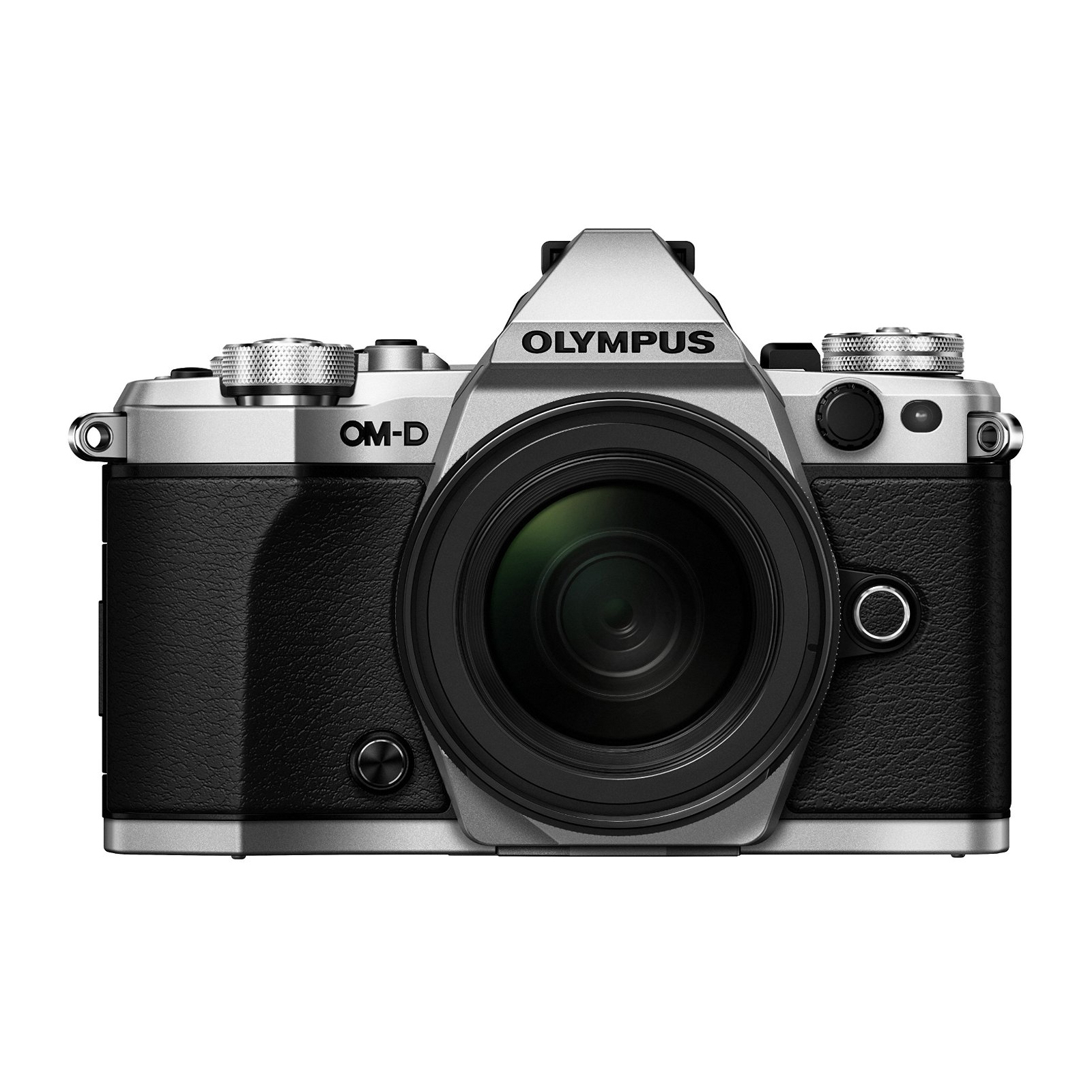 Цифровий фотоапарат Olympus E-M5 mark II 12-50 Kit silver/black (V207042SE000) зображення 2