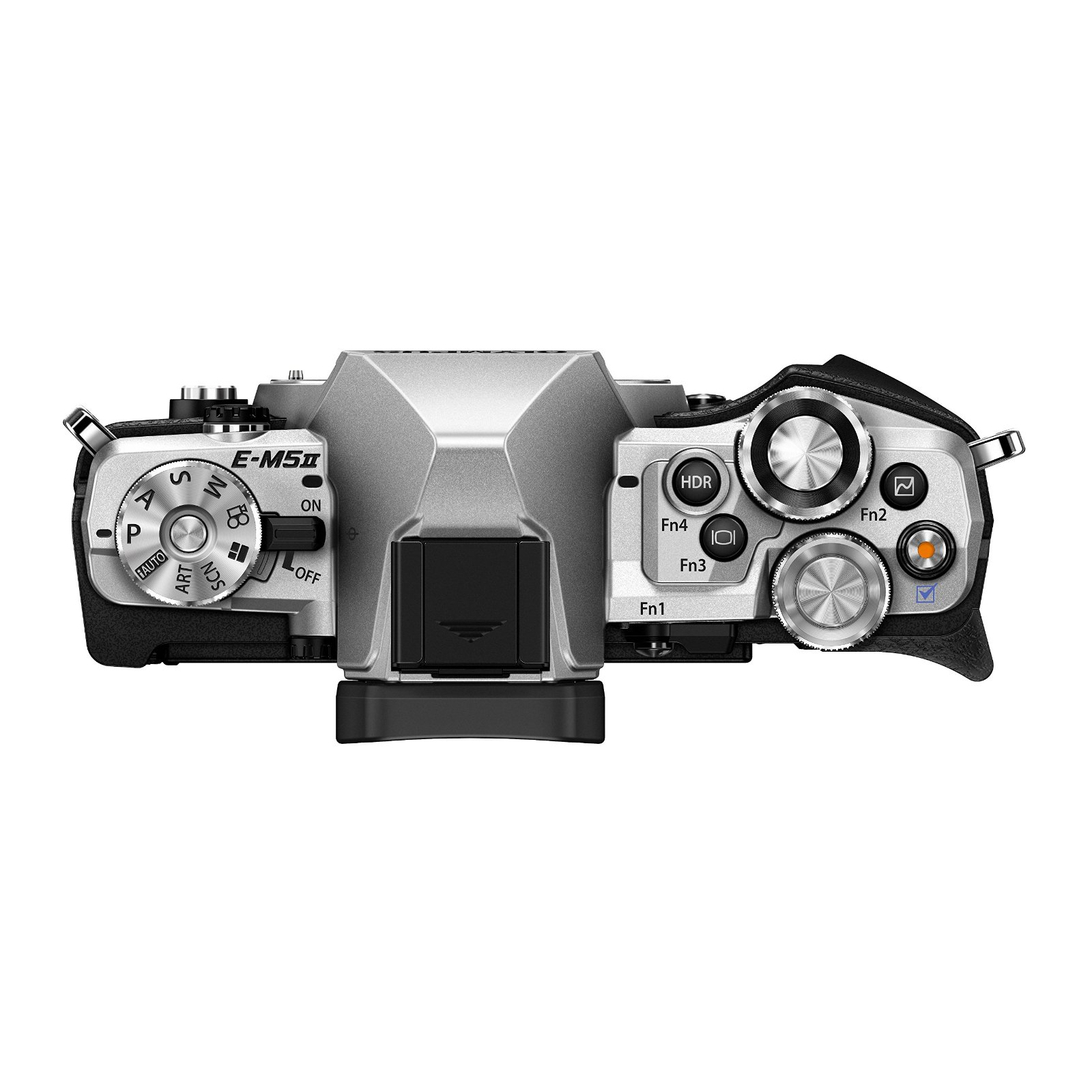 Цифровий фотоапарат Olympus E-M5 mark II 12-50 Kit silver/black (V207042SE000) зображення 6
