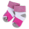Шкарпетки дитячі Luvena Fortuna з малюнком рожеві (66013 F)