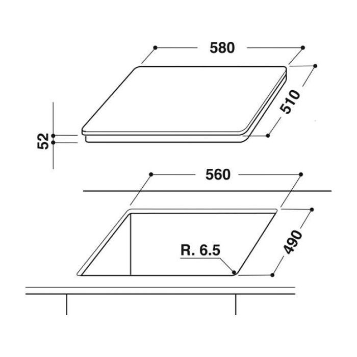 Варочна поверхня Whirlpool ACM 918/BA (ACM918BA) зображення 2