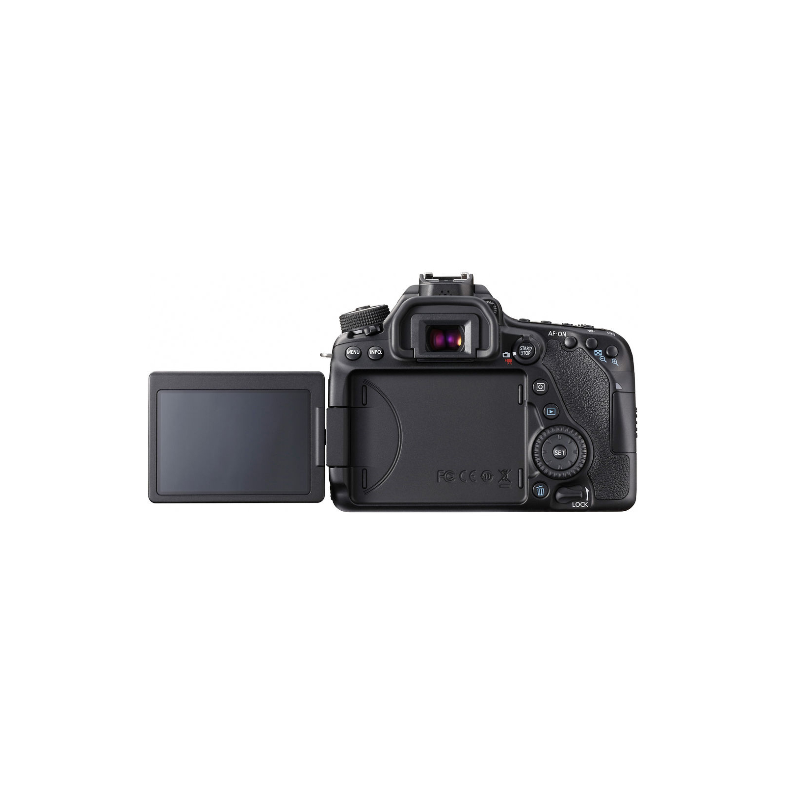 Цифровий фотоапарат Canon EOS 80D Body (1263C031) зображення 3