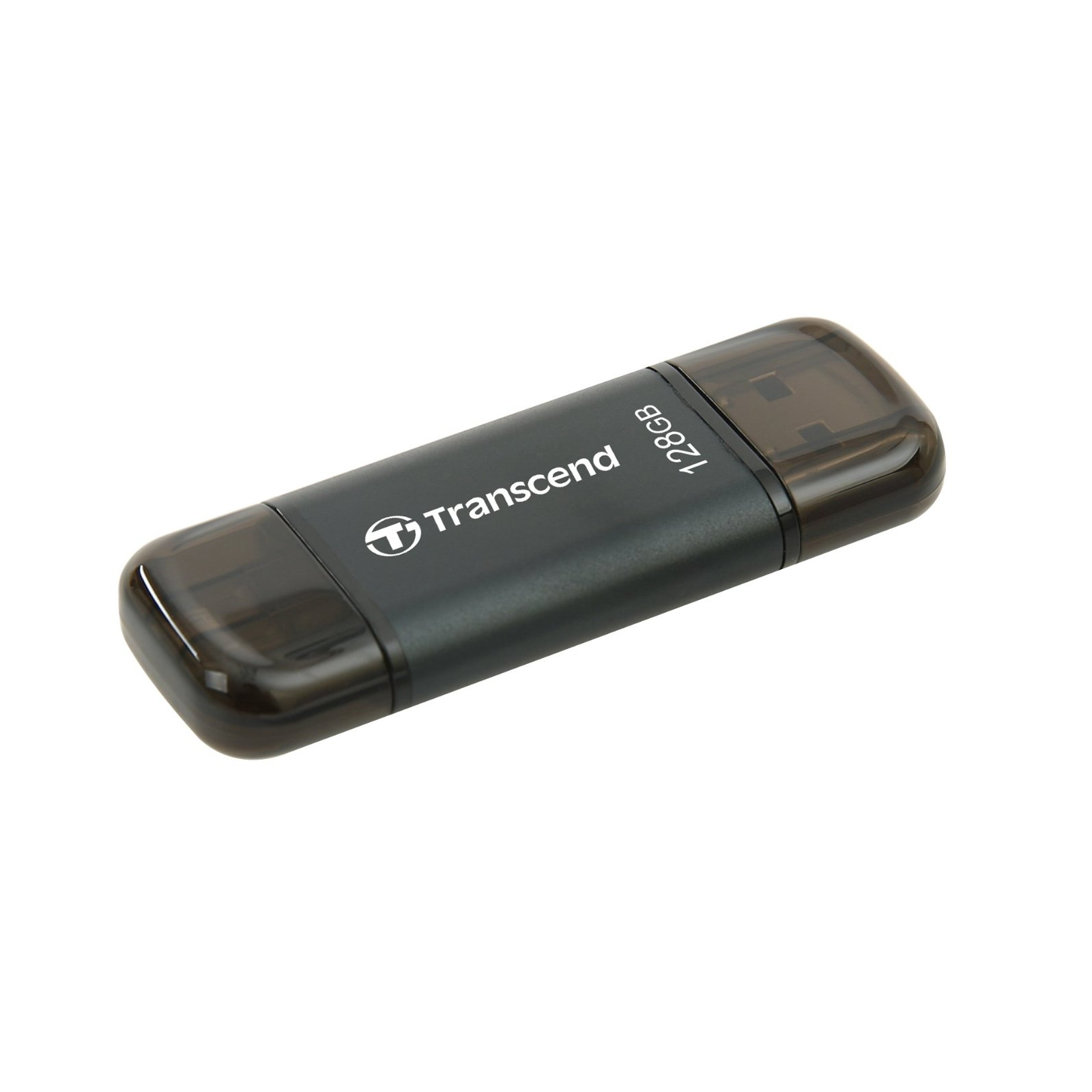 USB флеш накопитель Transcend 128GB JetDrive Go 300 Silver USB 3.1 (TS128GJDG300S) изображение 2