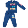 Набір дитячого одягу Breeze "I RUN NEW YORK" (8278-104B-gray)