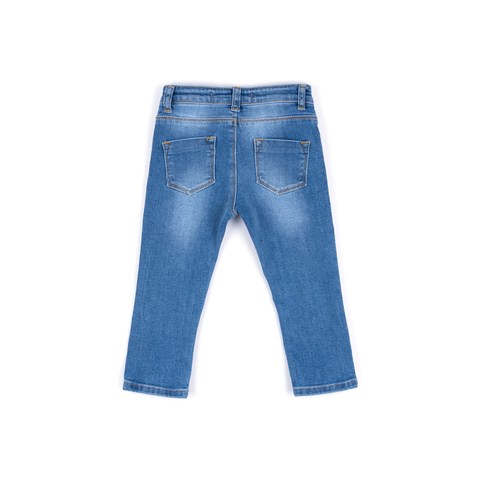 Джинсы Breeze джинсовые с цветочками (OZ-17703-98G-jeans) изображение 4