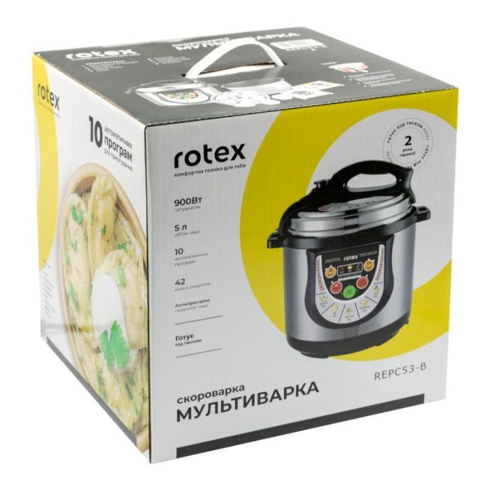 Мультиварка Rotex REPC53-B зображення 8
