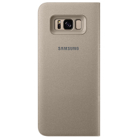 Чехол для мобильного телефона Samsung для Galaxy S8+ (G955) LED View Cover Gold (EF-NG955PFEGRU) изображение 2