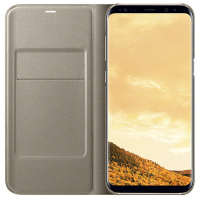 Чехол для мобильного телефона Samsung для Galaxy S8+ (G955) LED View Cover Gold (EF-NG955PFEGRU) изображение 4