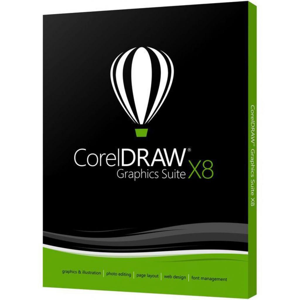 ПЗ для мультимедіа Corel CorelDRAW Graphics Suite X8 En for Windows (CDGSX8IEDP)