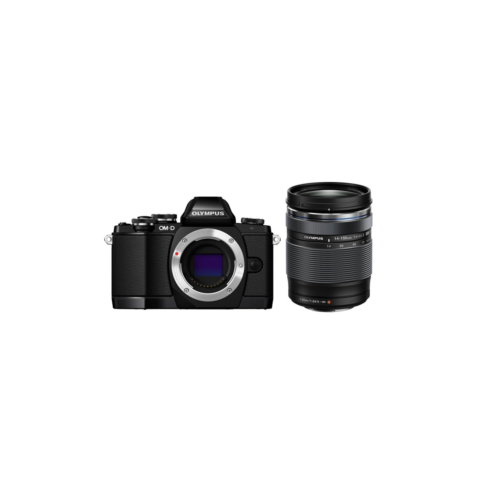 Цифровий фотоапарат Olympus E-M10 mark II 14-150 II Kit black/black (V207054BE000) зображення 12