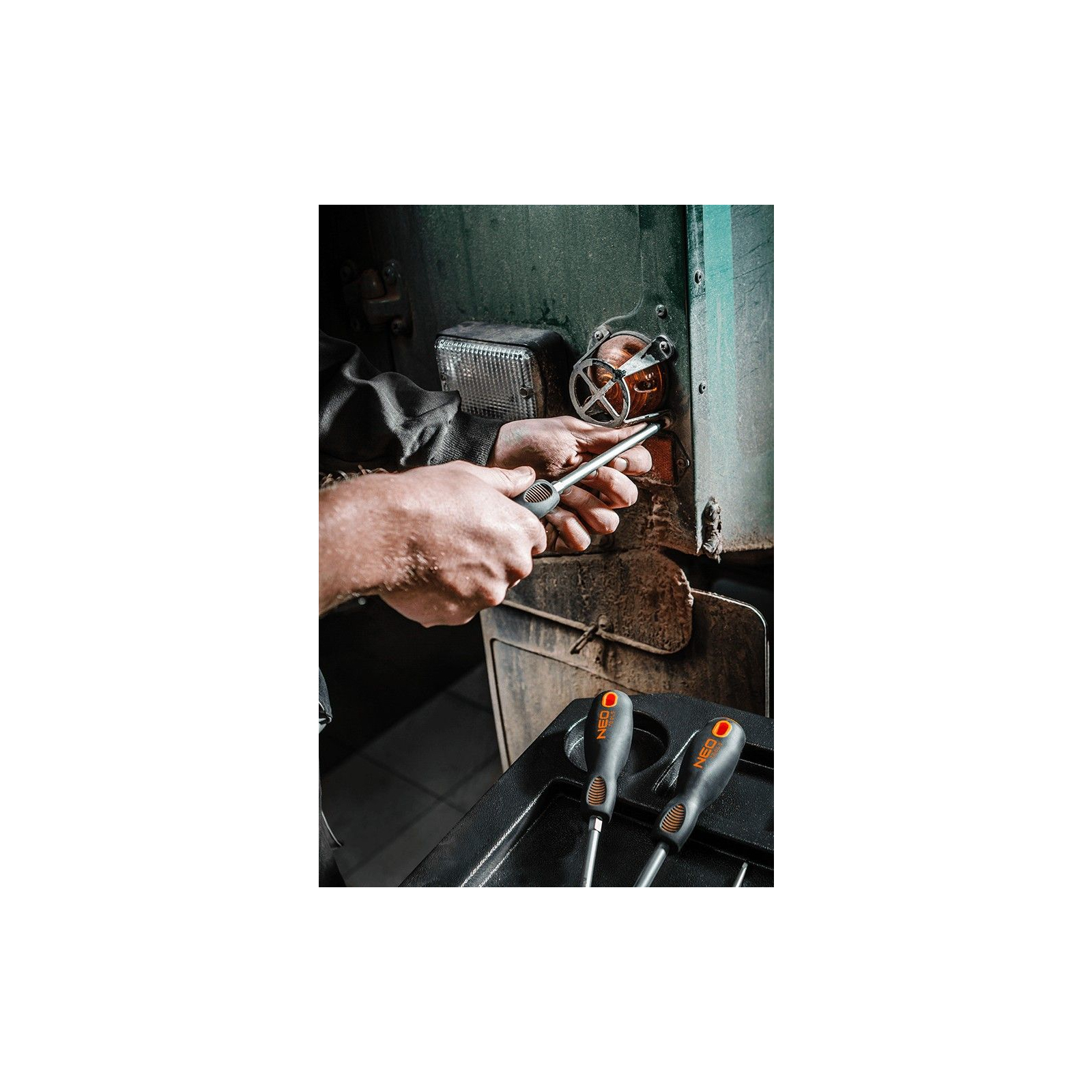 Викрутка Neo Tools хрестова PH2 x 38 мм, CrMo (04-023) зображення 3