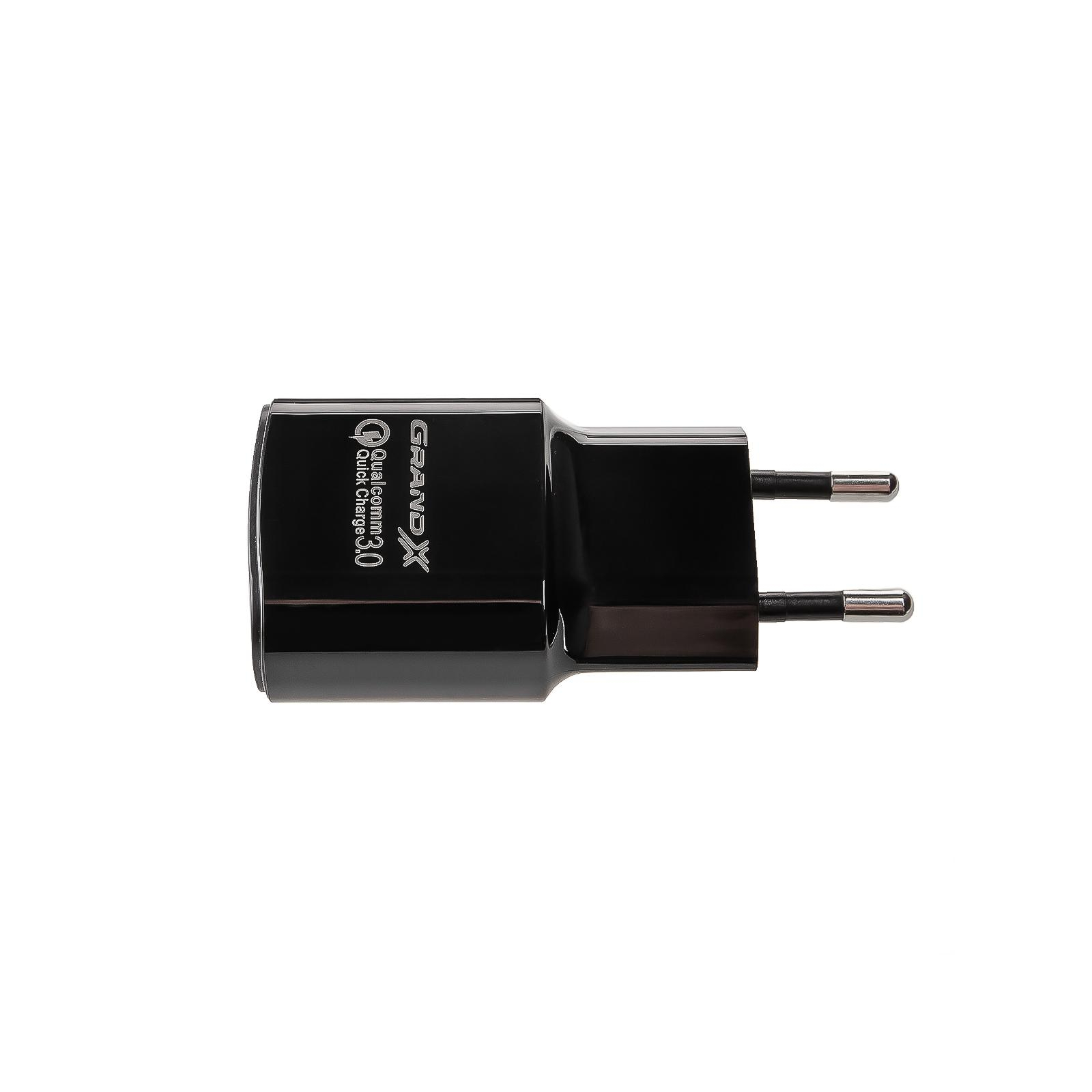 Зарядное устройство Grand-X Quick Charge QС3.0, + cable USB -> Type C 1m (CH-550TC) изображение 6