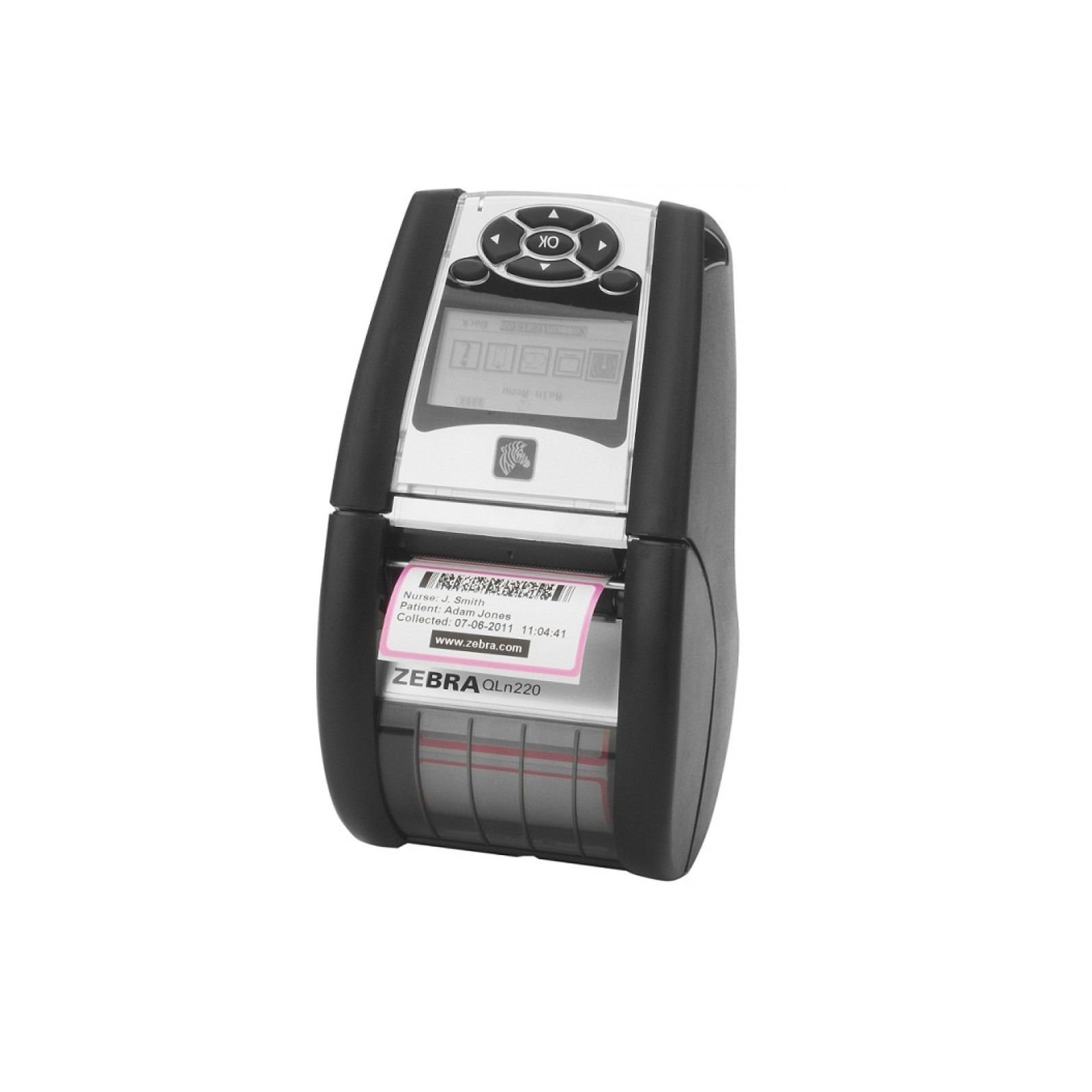 Принтер этикеток Zebra QLn220 Bluetooth, Mfi + Ethernet (QN2-AUCAEM10-00)