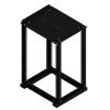 Стойка CSV двухрамная 24U 19" 400-750 Lite (CSV-24U 400-750 Lite)